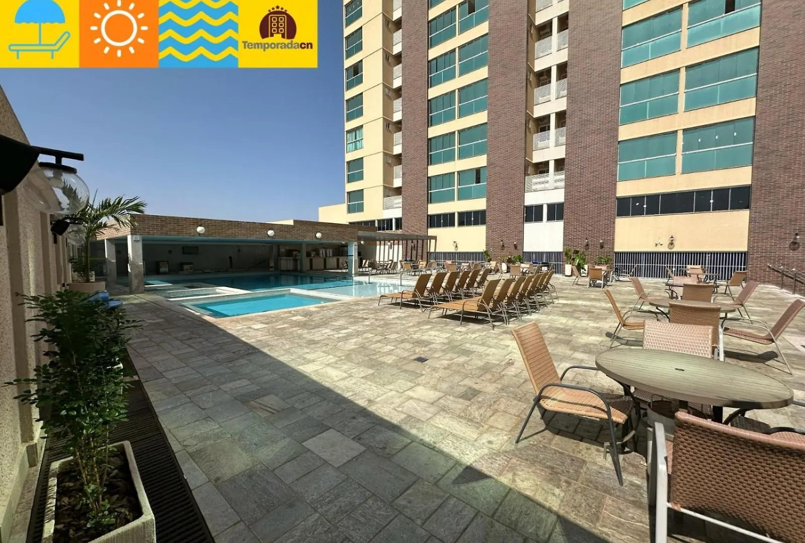 Piazza Diroma Com Acesso Ao Acqua Park - Temporada Cn L Aparthotel Caldas Novas Brazília